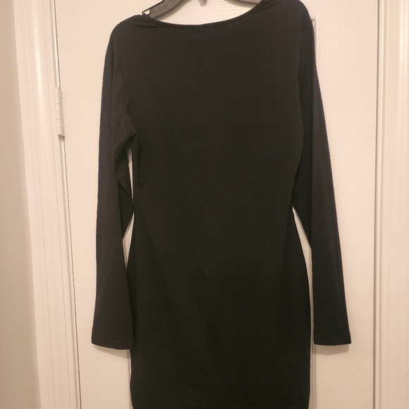 NWT Black Mini Dress - Picture 2 of 4